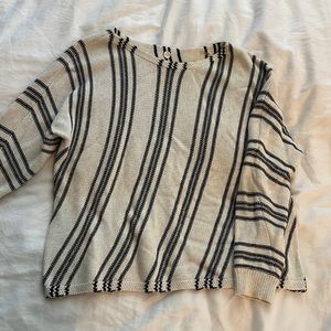Margaret O’Leary oversized stripe sweater